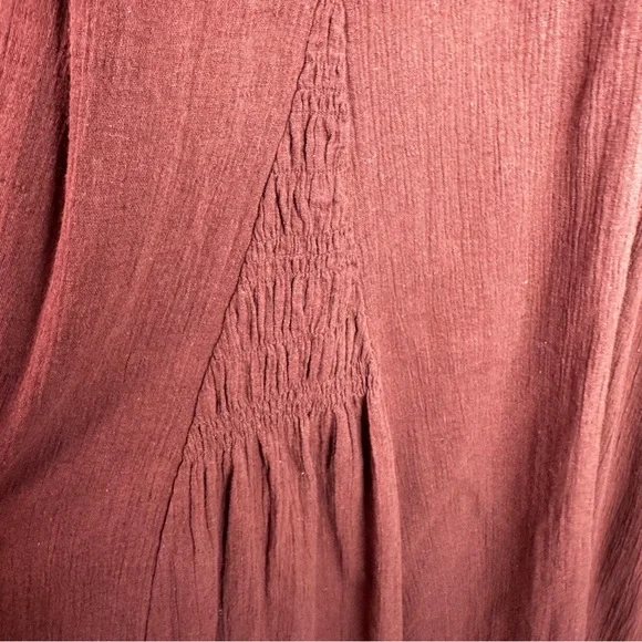 Free People Endless Summer Heat Haze Smocked Triangle Maxi Dress - Picture 7 of 9